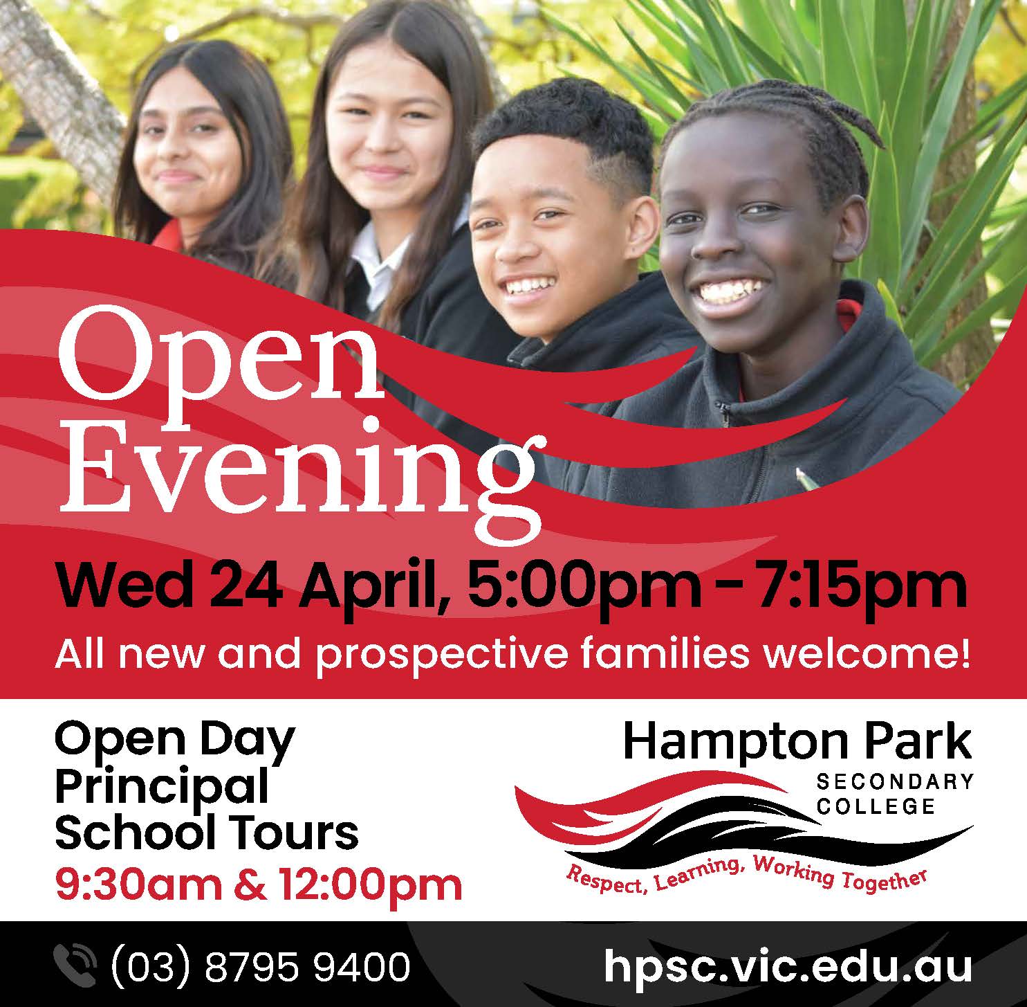 College Tours - Hampton Park Secondary College